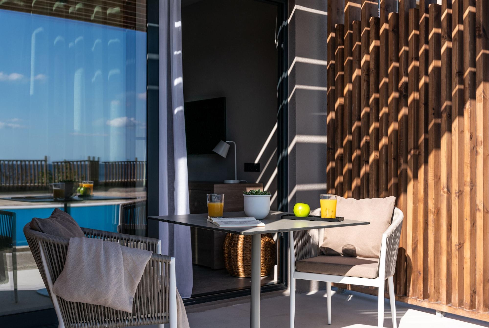 Elissa Adults-Only Lifestyle Beach Resort Kallithéa Екстериор снимка A balcony at the hotel