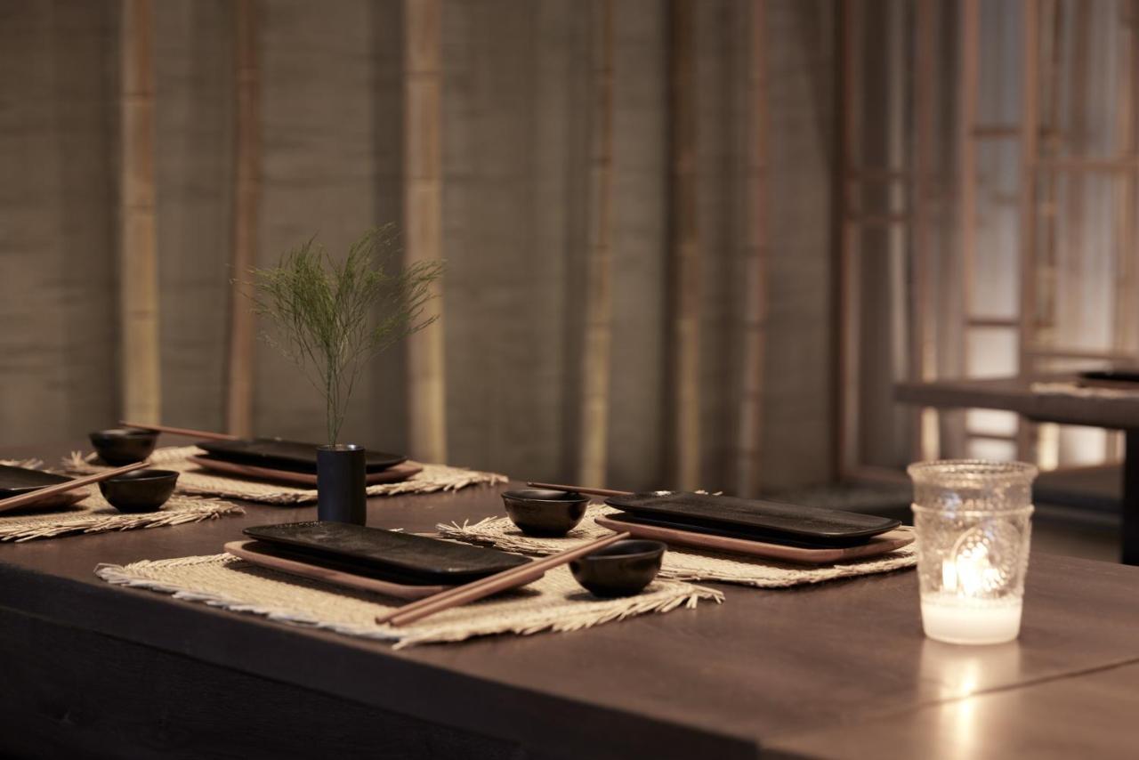Elissa Adults-Only Lifestyle Beach Resort Kallithéa Екстериор снимка A table set for kaiseki